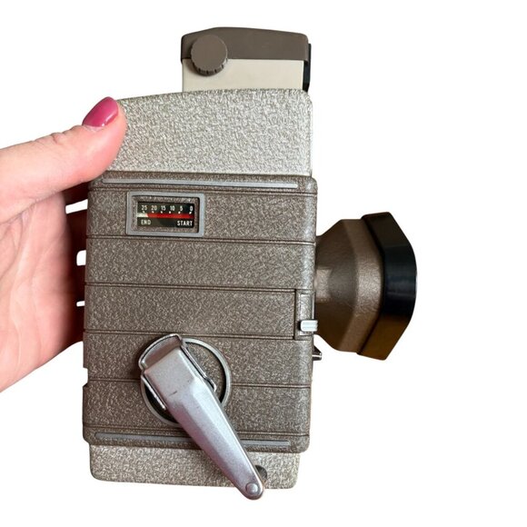 Vintage Film Movie Camera Camcorder Bell Howell Electric Eye 3 Lens 8mm w/Manual - Picture 9 of 10